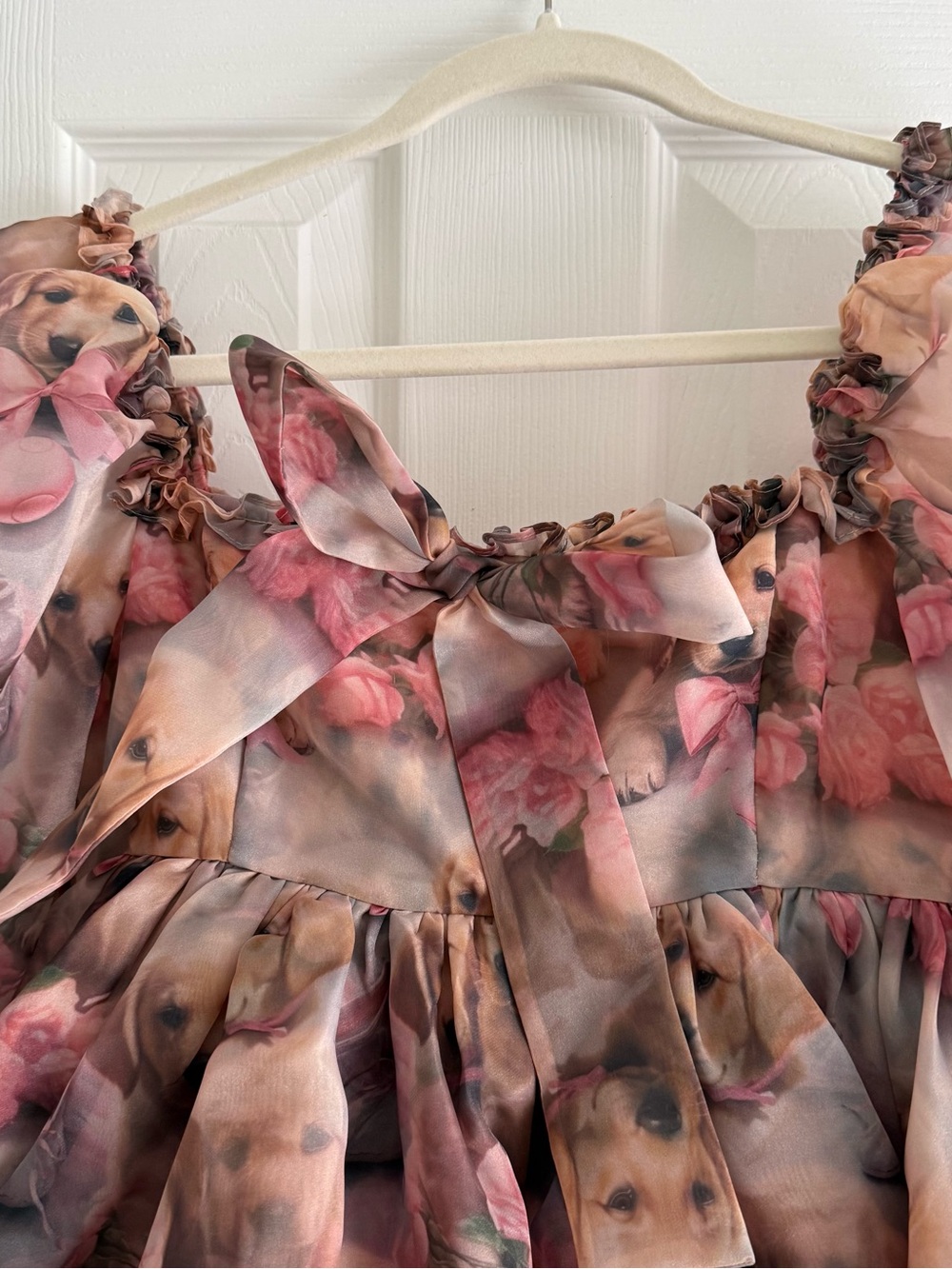 Selkie The Golden Paradise Mini Shabby Chic Dress - Picture 3 of 8